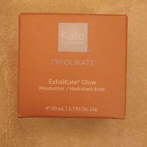 Kate Somerville face moisturizer. Exfoliate!!